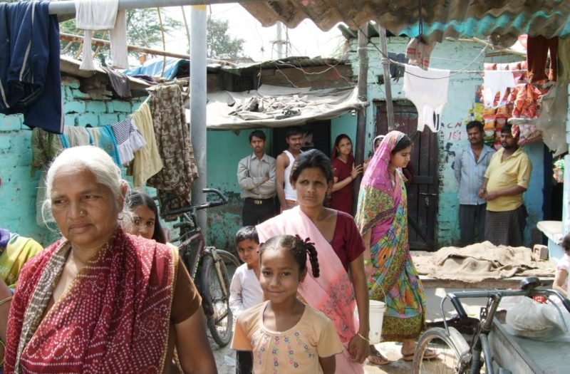 New Delhi (inde) - Dépistage Des Patients Souffrant De Troubles De La Vue Dans Les Bidonvilles De New-delhi Vision for All